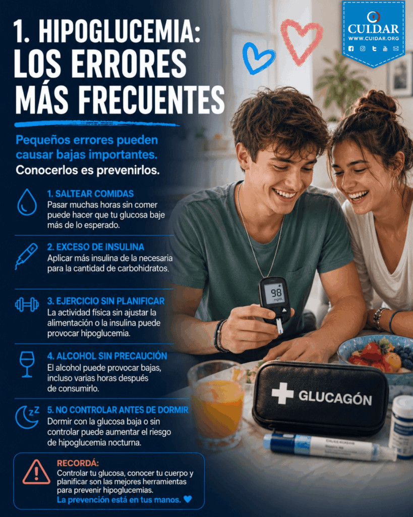 Hipoglucemia. Los errores más frecuentes